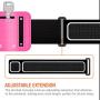 Trianium Armband, Water Resistant Large Cell Phone Armband for iPhone Xs/XS Max/XR/X/8 Plus, Galaxy S10/S10e/S10+/S9/S9/Note 9, Google Pixel 2 XL and More for Workout Band Skin & Key Holder