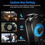 Controller for iOS, BEBONCOOL Wireless Controller for iPhone with triggers, Gamepad for PUBG Remote Single Hand Controller with Triggers for iOS Support Keymapping