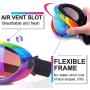 Rngeo Ski Goggles, Pack of 2, Snowboard Goggles for Kids, Boys & Girls, Youth, Men & Women, with UV 400 Protection, Wind Resistance, Anti-Glare Lenses, New Edition