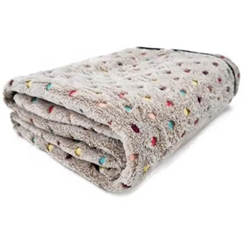 PAWZ Road Pet Dog Blanket Fleece Fabric Soft and Cute 4 Colors 4 Sizes PAWZ Road Pet Dog Blanket Fleece Fabric Soft and Cute 4 Colors 4 Sizes