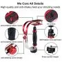 Film Movie Video Making System Kit Video Camcorders Stabilizer, PRO Handheld Steadycam Video Stabilizer for Digital Camera Camcorder DV DSLR SLR