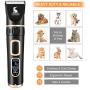 VOVO Dog Clippers Professional 3-Speed Low Noise Pet Grooming Kit Tools Rechargeable Cordless Electric Hair Clippers for Dogs Cats Pets