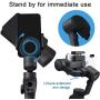 FUNSNAP Handheld Gimbal Stabilizer for iPhone 11Pro/X/XS Android Smartphone Vlog Youtuber Live Video Record with Sport Inception Mode Face Object Tracking(Upgraded 3-Axis Capture2)