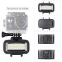 SL-100 700LM Diving Video Fill-in Light LED Lighting Lamp Waterproof 40M 1900mAh Built-in Rechargeable Battery with Diffuser for GoPro SJCAM Xiaomi Yi Sports Action Camera