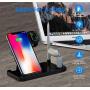 Wireless Charging Station, Earteana 3 in 1 Wireless Charger for Apple Watch Airpods, Wireless Charging Stand for iPhone 11/11pro/11pro Max/X/XS/XR/Xs Max/, Charging Station Dock for Other Qi Phones