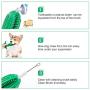 Dog Chew Toys, Upgrade Indestructible Dog Chew Toys, Premium & Healthy Natural Rubber Material Dog Toothbrush Toy, Dog Teeth Cleaning Toys for Small Puppies, Medium, Large Dogs