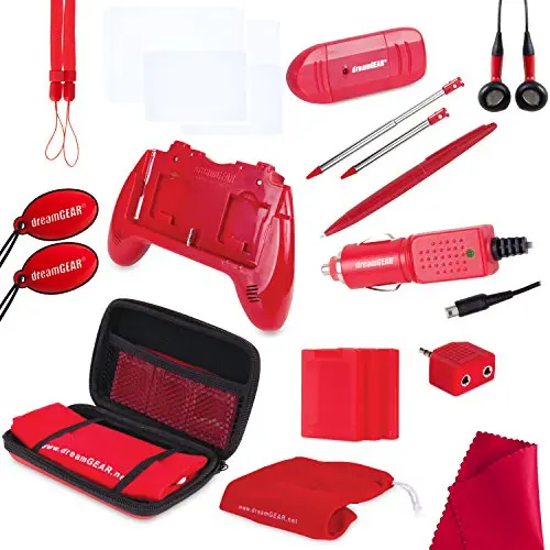 dreamGEAR Nintendo 3DS 20-in-1 Essentials Kit (red) dreamGEAR Nintendo 3DS 20-in-1 Essentials Kit (red)