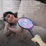 VANELC Bug Zapper, Mosquito Killer, USB Rechargeable Electric Fly Swatter Racket Zap for Home, Outdoor, Pest Insects Control, Safe to Touch with 3-Layer Safety Mesh(1 Pack) VANELC Bug Zapper, Mosquito Killer, USB Rechargeable Electric Fly Swatter Racket Zap for Home, Outdoor, Pest Insects Control, Safe to Touch with 3-Layer Safety Mesh(1 Pack)