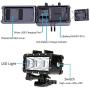 Owoda Flash Diving Light Underwater High Power Waterproof LED Fill Light Chargeable Battery for DJI OSMO Action/GoPro Hero 6/5/4/3/2 SJCAM/Action Cameras Accessories