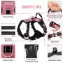 BABYLTRL Big Dog Harness No Pull Adjustable Pet Reflective Oxford Soft Vest for Large Dogs Easy Control Harness