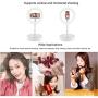 Selfie Ring Light with Tripod Stand with Phone Holder for, Live Stream,Self-Portrait Shooting (White,1 X Fill Light + 1 X Stand, 10.2in)