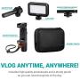 Movo Smartphone Video Rig Kit V7 with Grip Rig, Stereo Microphone, LED Light and Wireless Remote - YouTube, TIK Tok, Vlogging Equipment for iPhone/Android Smartphone Video Kit