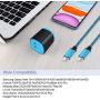 USB C Charger Set, 2Pack 6.6ft Type C Charging Cord with Car Charger Adapter, Wall Plug Compatible with Samsung Galaxy S10e S10 S10+ S9 S9+ S8 S8+ A10e A50 A70 A80 Note10+ 10 9 8,Google Pixel 3 3a 2XL