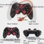 SMALL-CHIPINC - Update T 3 X3 Smart Phone Game Controller Wireless Joystick Android Gamepad Bluetooth Gaming Remote Control for phone PC Tablet