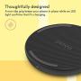 Wireless Charger 10W by Playa (Wireless Charging Pad Compatible w/iPhone SE, iPhone 11, Galaxy, Pixel, AirPods, More) No Power Adapter (Required)