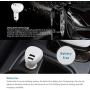 MiLi Car Charger, car air Purifier Fast Charger,Dual USB, Type C, PD 3.0, PD 3.0, Compatible with Phone XS/MAX/XR/X/8/7/6/Plus, Pad Air 2/Mini 3, Note 9/Galaxy S10/S9/S8, Note 10/9/8