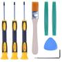 T6 T8H T9H T10H Screwdriver Tool Kit with Prying Tool and Cleaning Brush Repair for Microsoft Xbox One/Xbox 360 and Sony PlayStation PS3 PS4 Controller