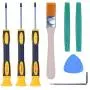 T6 T8H T9H T10H Screwdriver Tool Kit with Prying Tool and Cleaning Brush Repair for Microsoft Xbox One/Xbox 360 and Sony PlayStation PS3 PS4 Controller