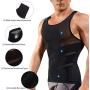 TAILONG Tank Top Slimming Vest Tight Body Shaper Tummy Underwear Men Waist Trimmer Compression Shirt
