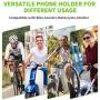 Newppon Bike & Motorcycle Phone Mount :360° Rotation Adjustable Bicycle Handlebar Rack Cell Phone Holder for Scooter Stroller Compatible iPhone 11 Pro Max SE X Xs Xr 8 7 6 Plus Samsung Galaxy Nexus Newppon Bike & Motorcycle Phone Mount :360° Rotation Adjustable Bicycle Handlebar Rack Cell Phone Holder for Scooter Stroller Compatible iPhone 11 Pro Max SE X Xs Xr 8 7 6 Plus Samsung Galaxy Nexus