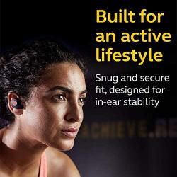 Jabra Elite Active 65t Earbuds – True Wireless Earbuds with Charging Case, Copper Black –  Bluetooth Earbuds with a Secure Fit and Superior Sound, Long Battery Life and More