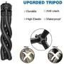 Phone Tripod, Portable Cell Phone Camera Tripod Stand with Wireless Remote, Flexible Tripod Stand for Selfies/Vlogging/Streaming/Photography Compatible with iPhone, Android Phone, Sports Camera GoPro