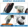 Car Vacuum Cleaner, Portable Cordless Handheld Vacuum High Power Wet/Dry Auto Vacuum Cleaner 12V Mini Car Vac for Home/Car Cleaning with Carry Bag