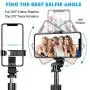 SYOSIN Selfie Stick Tripod, All in One 40 Inch Extendable Phone Tripod with Detachable Wireless Bluetooth Remote Adjustable Gopro DSLR Camera Tripod Compatible with iPhone 11/XS Max/XS/X Android Phone SYOSIN Selfie Stick Tripod, All in One 40 Inch Extendable Phone Tripod with Detachable Wireless Bluetooth Remote Adjustable Gopro DSLR Camera Tripod Compatible with iPhone 11/XS Max/XS/X Android Phone