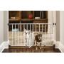 Carlson Pet Products MINI Expandable Extra Wide Pet Gate with Small Pet Door (916006), White, 18-31 inches