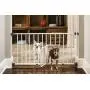 Carlson Pet Products MINI Expandable Extra Wide Pet Gate with Small Pet Door (916006), White, 18-31 inches Carlson Pet Products MINI Expandable Extra Wide Pet Gate with Small Pet Door (916006), White, 18-31 inches