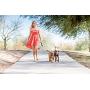 Wigzi Two Dog Retractable Non-Tangling Dog Leash with Innovative Gel Handle - Walk 2 Dogs Up to 50 lbs Each - 10 ft Leads