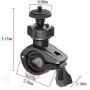 Walway Motorcycle Handlebar Mount Adapter, Universal Bike/Bicycle Bracket Mount Holder for GoPro Hero/Bluetooth Speakers/Cameras/Recorders