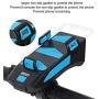 Kaigeli Bike Headlight,Bicycle Light,4-in-1 Bicycle Headlight Mobile Phone Holder Charger- Waterproof Speaker Mountain Bike Accessories