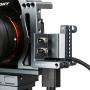 Sevenoak SK-A7C1 Pro Aluminum Cage with Top Handle, Shoe Mount and 15mm Rods - Custom Fit for Sony A7, A7S & A7R (MK I Only)