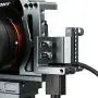 Sevenoak SK-A7C1 Pro Aluminum Cage with Top Handle, Shoe Mount and 15mm Rods - Custom Fit for Sony A7, A7S & A7R (MK I Only) Sevenoak SK-A7C1 Pro Aluminum Cage with Top Handle, Shoe Mount and 15mm Rods - Custom Fit for Sony A7, A7S & A7R (MK I Only)