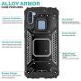 CasemartUSA Phone Case for [Samsung Galaxy A11], [Alloy Series][Black] Aluminum Metal Plate Military Grade Shockproof Protective Cover for Samsung Galaxy A11 (Verizon, AT&T, Metro, T-Mobile)