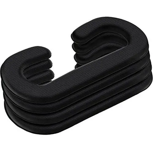 4 Pack 11 mm Pu Leather Foam Face Replacement Face Cover Pad Memory Foam for HTC Vive VR Headset, HTC Vive Accessories, Black 4 Pack 11 mm Pu Leather Foam Face Replacement Face Cover Pad Memory Foam for HTC Vive VR Headset, HTC Vive Accessories, Black