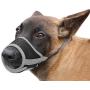 Heele Dog Muzzle Nylon Soft Muzzle Anti-Biting Barking Secure，Mesh Breathable Pets Mouth Cover for Small Medium Large Dogs 4 Colors 4 Sizes