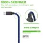 Micro USB Cable, 3Pack 10FT Android Charger Cable Long Nylon Braided Sync and Fast Charging Cord Compatible with Galaxy S7 S6 Edge, Kindle, Android Smartphones, Tablets and More