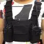 Lewong Universal Radio Chest Harness Bag Pocket Pack Holster for Two Way Radio (Rescue Essentials) Lewong Universal Radio Chest Harness Bag Pocket Pack Holster for Two Way Radio (Rescue Essentials)