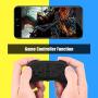 Zer one PL-88 Mini Bluetooth Gamepad, Wireless Mobile Game Controller Portable Bluetooth Gaming Controller for iOS Android Windows(Black)