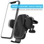 ZOOAUX Fast Wireless Car Charger Vent Mount, Automatic Clamping 10W/7.5W Fast Charging Air Vent for Car Compatible iPhone 11/11 Pro/11 Pro Max/Xs MAX/XS/XR/X/8/8+,Samsung S10/S10+/S9/S9+/S8/LG V30/etc