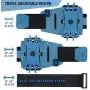 360° Rotatable Sports Running Armband for iPhone XR, XS Max, 8, 8 Plus, 7, 6, Samsung Galaxy A8, S9, S8, S6 Edge, Note, LG; Cell Phone Arm Holder for Men & Women with FREE Extender Strap (Blue) 360° Rotatable Sports Running Armband for iPhone XR, XS Max, 8, 8 Plus, 7, 6, Samsung Galaxy A8, S9, S8, S6 Edge, Note, LG; Cell Phone Arm Holder for Men & Women with FREE Extender Strap (Blue)