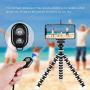 Phone Tripod Selfie Stick Kit, SmilePowo Flexible Tripod Stand Extensible Selfie Stick with Bluetooth Remote/Adapter/Clip for iPhone,Android Phones,GoPro Sports Action Camera,Small Digital Camera (M)