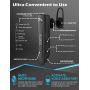 KLOKOL Bluetooth Headset 28Hrs Playtime Wireless Bluetooth Earpiece for Cell Phone Noise Canceling Car Business Earbud Headphone with Mic and Mute Compatible with iPhone Samsung Android