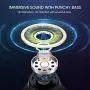 Wireless Earbuds, Mpow M12 in-Ear 5.0 Bluetooth Earbuds with Wireless Charging Case/USB-C, Immersive Bass, Touch Control, 25H Playtime Wireless Earphones with Mic, IPX8 Waterproof Earbuds for Sports