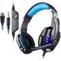 Gaming Headset Headphone for Playstation 4 Xbox One PC Laptop Tablet Smartphone 3.5mm Stereo Earphone with Mic Noise Reduction (Important: Adapter Not Included for Xbox One Old Version)
