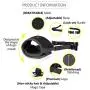 Soft Dog Muzzle for Small, Medium and Large Dogs, Anti-Biting, Barking and Chewing, Breathable Mesn Muzzle with Adjustable Secure Velcro, 5 Sizes