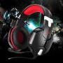 Ps4 Gaming Headsets Meiertop G1200 3.5mm Game Headphone Earphone Headband with Mic Stereo Bass for New Xbox One PlayStation 4 PS4 PC Computer Laptop and Mobile Phone(Red)