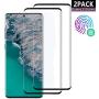 Screen Protector for Galaxy S20 Ultra [Full Coverage] [Fingerprint Sensor Compatible] [HD Screen] Tempered Glass Film for Samsung Galaxy S20 Ultra [2 PACK]